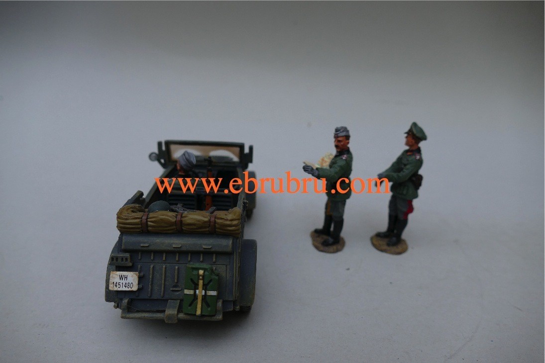 GERMAN KUBELWAGEN FIELDS OF BATTLE KING & COUNTRY FOB020