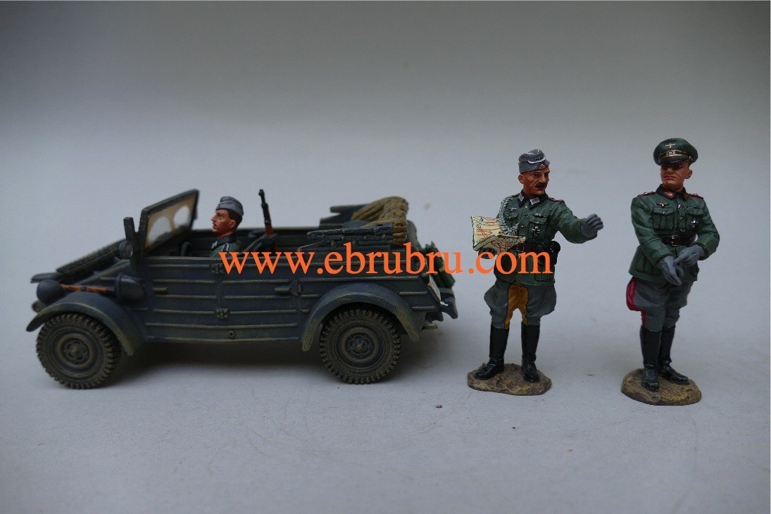 GERMAN KUBELWAGEN FIELDS OF BATTLE KING & COUNTRY FOB020