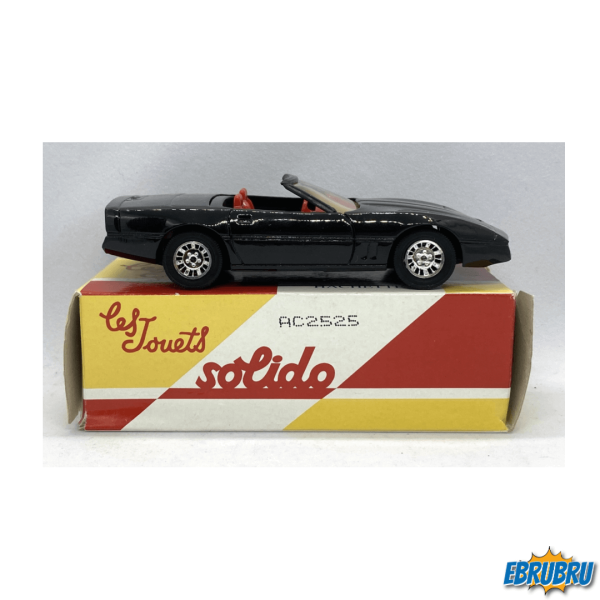 Chevrolet Corvette Cabriolet 1984 SOLIDO Hachette
