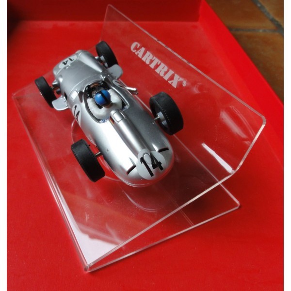 FORMULE MERCEDES W 196 CARTRIX GRISE N°14