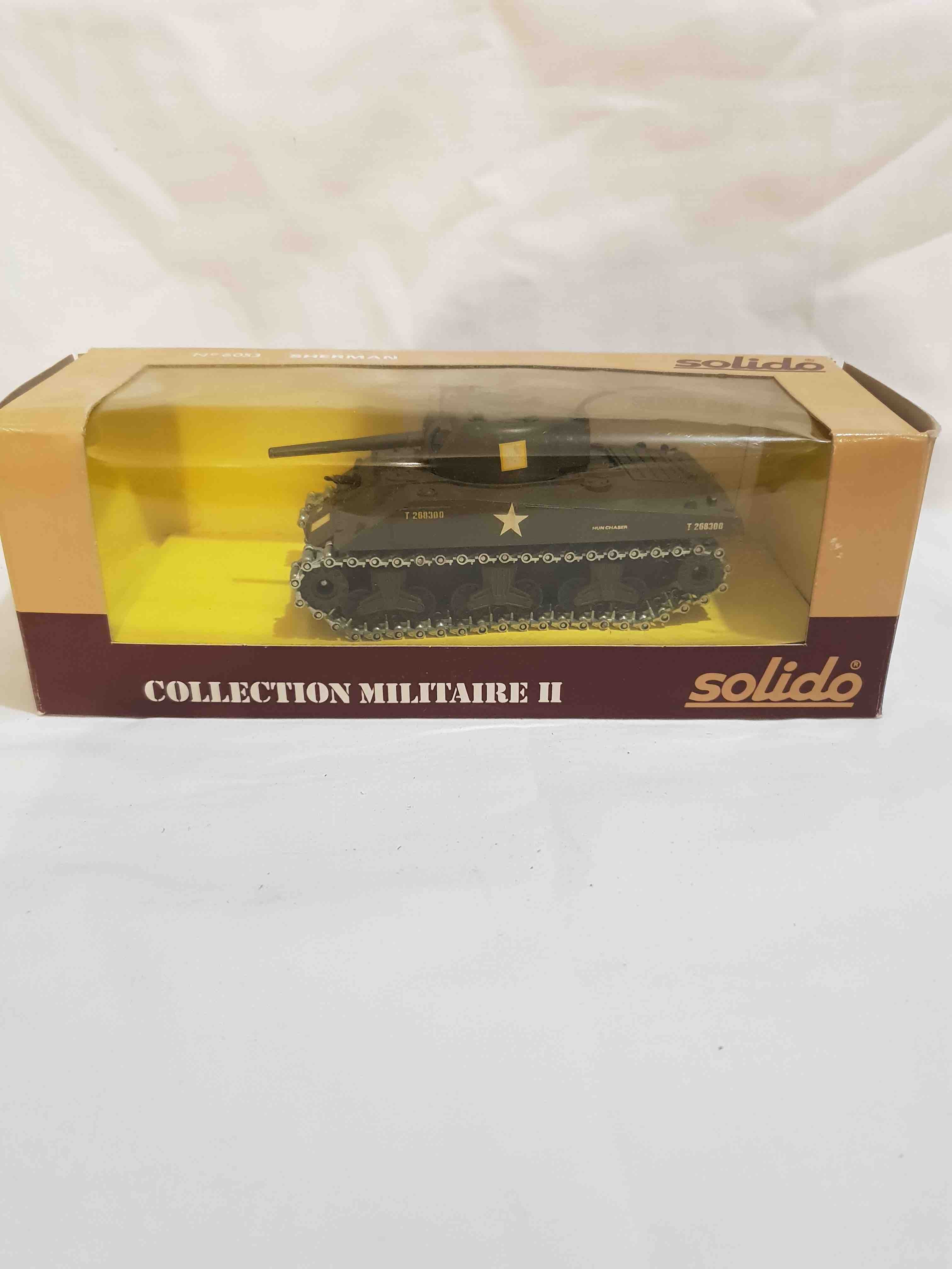 SOLIDO 6053 SHERMAN COLLECTION MILITAIRE