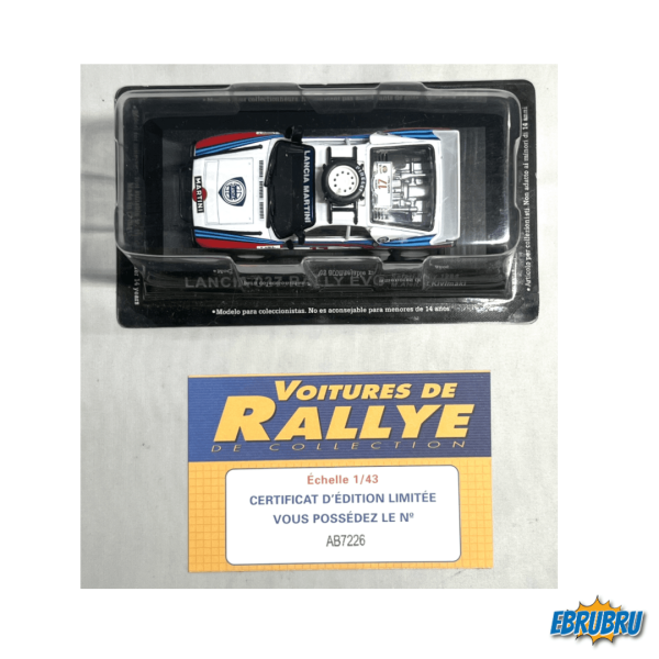 Lancia 037 Evo - Voitures de Rallye de collection ALTAYA