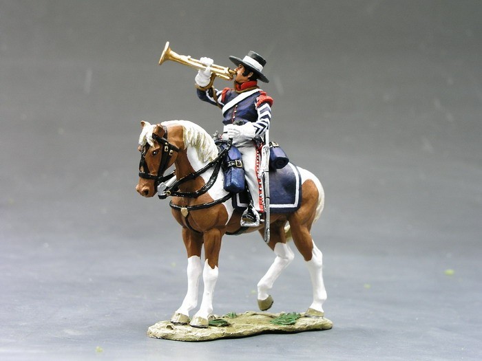 RTA002 Mexican Presidial Bugler (Mounted) King & Country