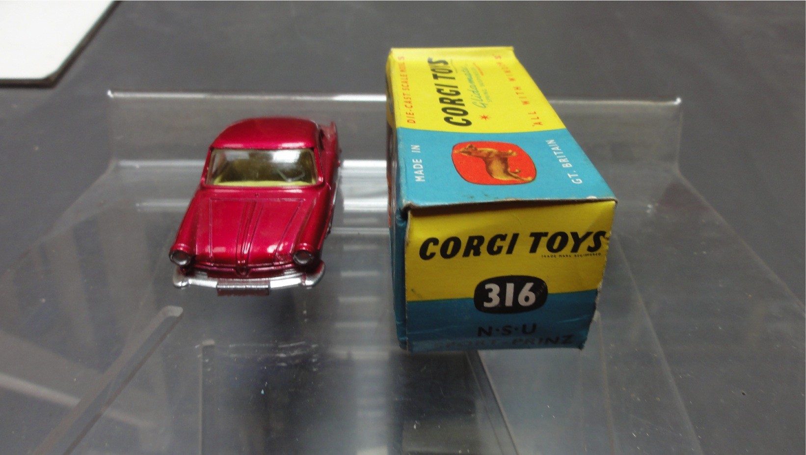 NSU Sport prinz Corgi toys ref 316