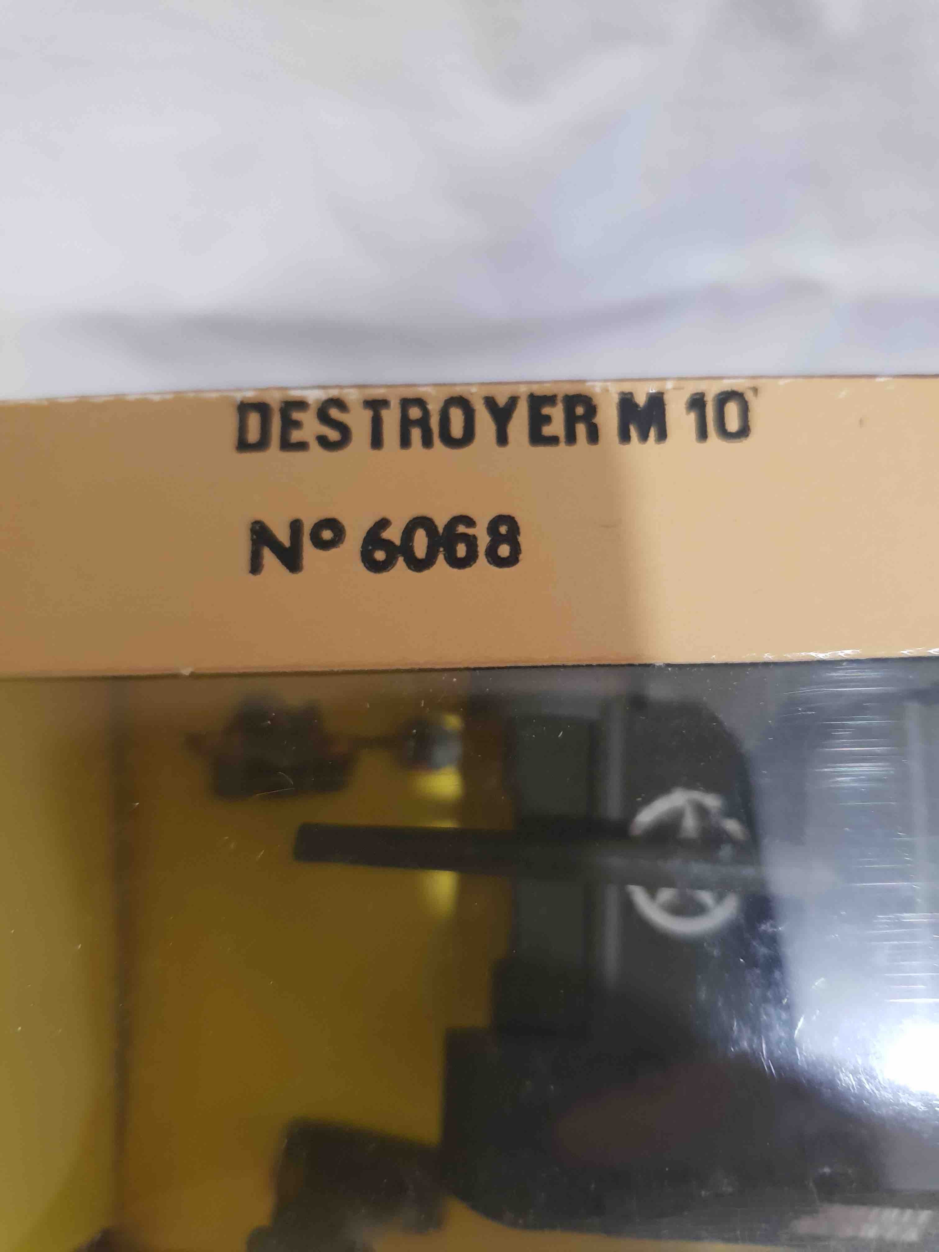 SOLIDO 6068 DESTROYER M 10 AVEC FIGURINES