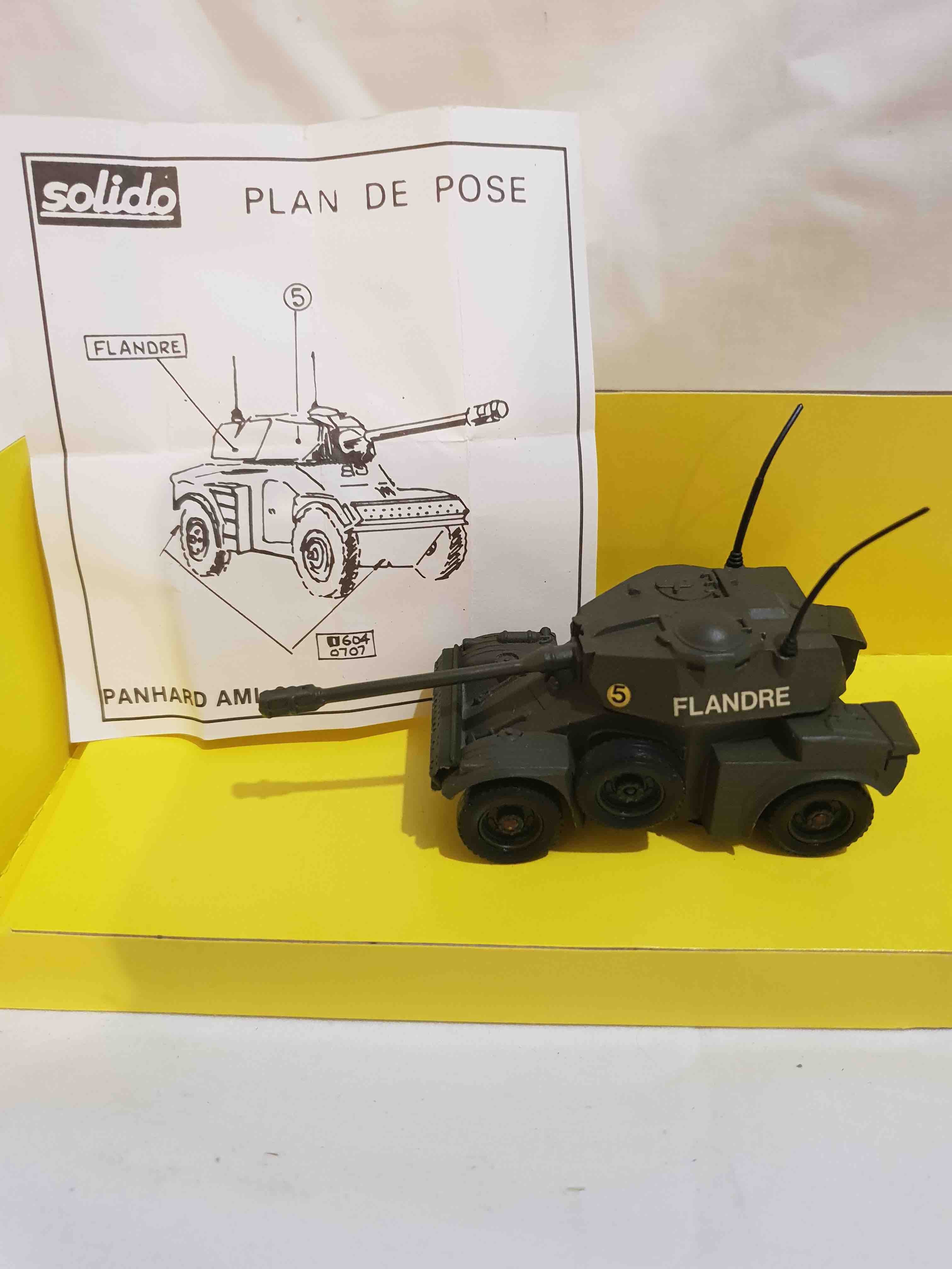 SOLIDO 6025 PANHARD AML 90 COLLECTION MILITAIRE