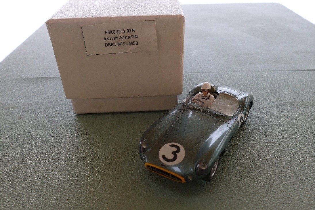 ASTON MARTIN DBR1 N°3  LM58 VERTE PROTO SLOT KIT  REF PSK 002-3RTR