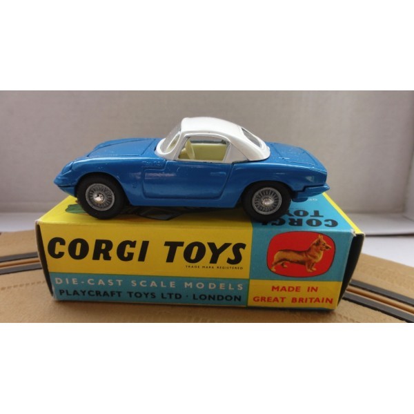 LOTUS ELAN COUPÉ BLEU CORGI TOYS RÉF 319