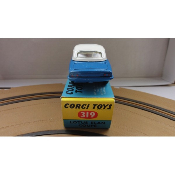 LOTUS ELAN COUPÉ BLEU CORGI TOYS RÉF 319