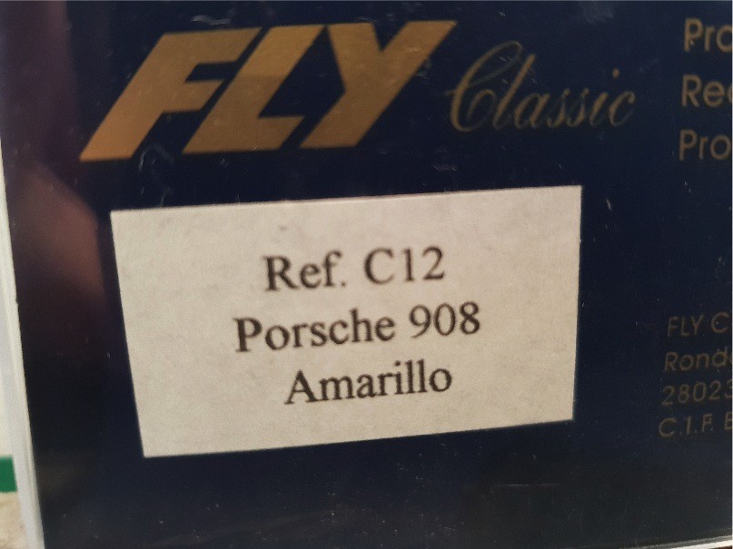 FLY C2 PORSCHE 908 AMARILLO