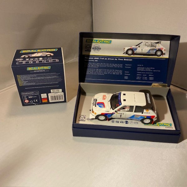 PEUGEOT 205 T16 TIMO SALONEN SCALEXTRIC C3591A