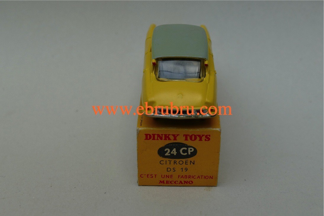 CITROEN DS 19 JAUNE DINKY TOYS REF 24CP