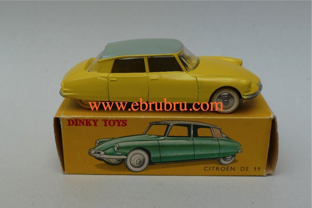 CITROEN DS 19 JAUNE DINKY TOYS REF 24CP