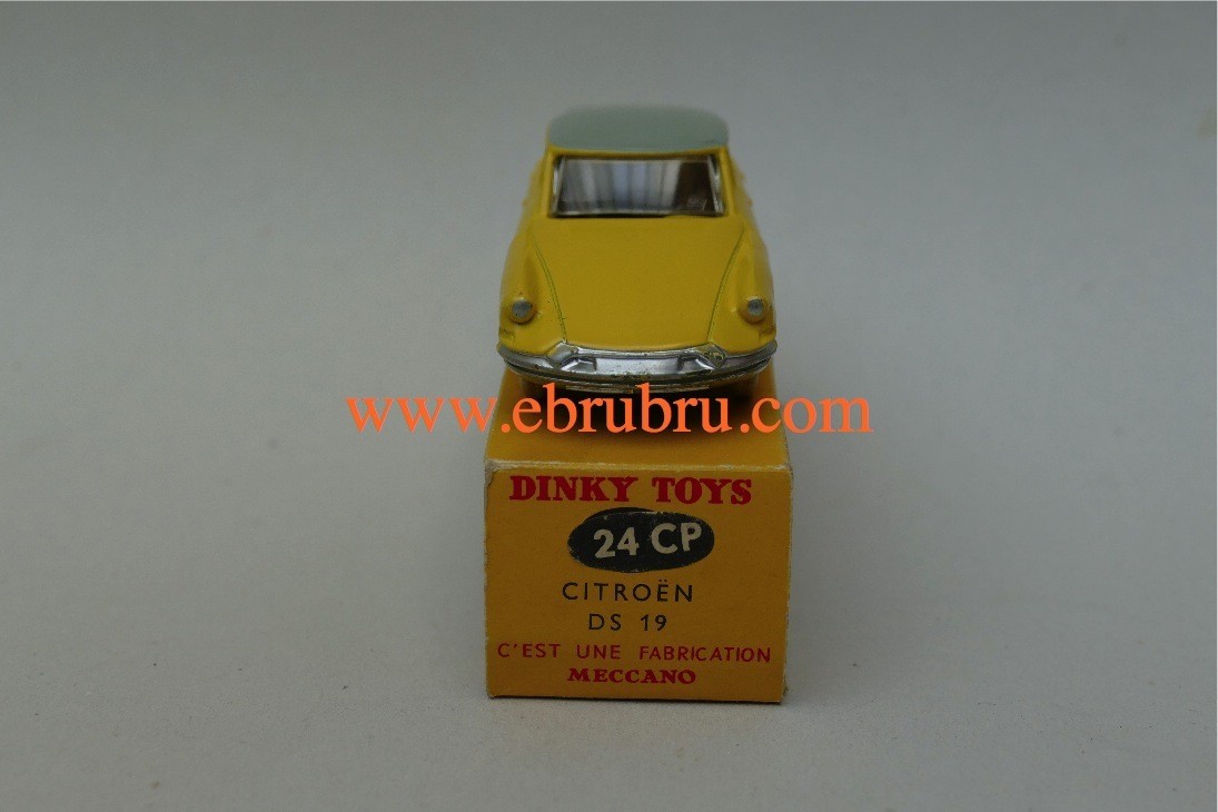 CITROEN DS 19 JAUNE DINKY TOYS REF 24CP