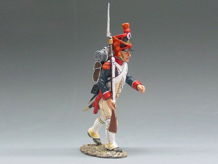 NA014 French Grenadier Marching with Rifle King & Country