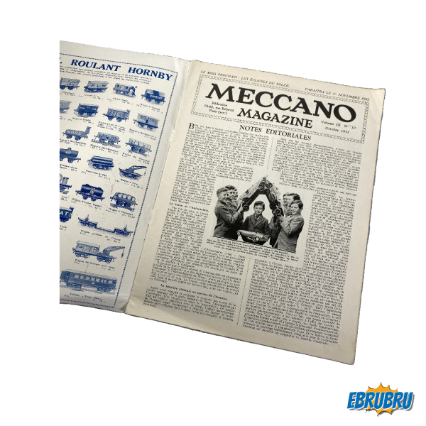 MECCANO Magazine Volume IX N° 10 Octobre 1932