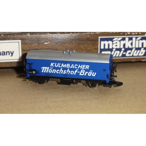 WAGON MARCHANDISE KULMBACHER MARKLIN MINI CLUB Z RÉF 8603