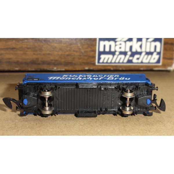 WAGON MARCHANDISE KULMBACHER MARKLIN MINI CLUB Z RÉF 8603