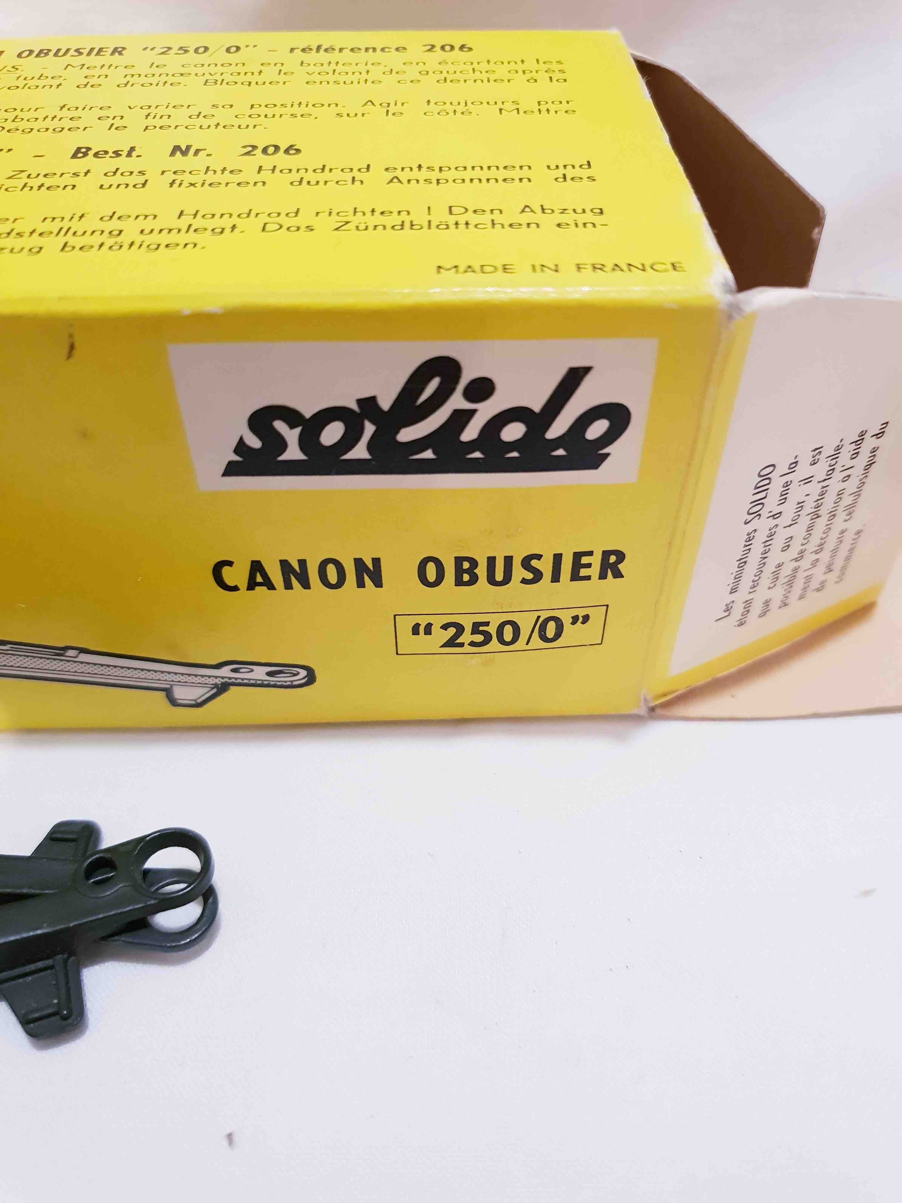 SOLIDO CANON OBUSIER 206