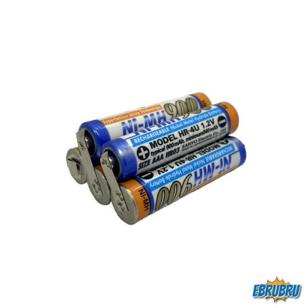 Batteries rechargeables AAA 900 mAh SANYO
