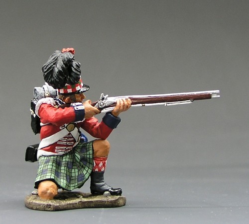 NA050 Highlander Kneeling Firing King & Country