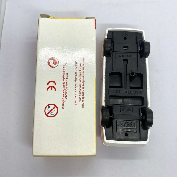 Audi quattro 1981 SOLIDO Hachette