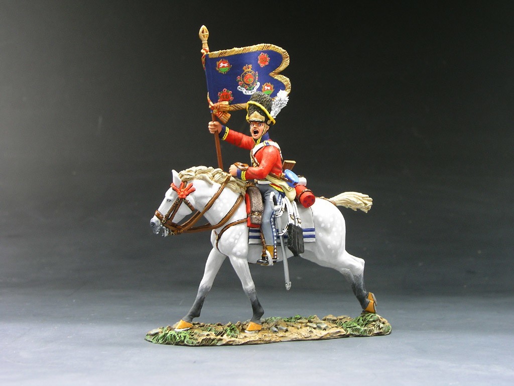 NA083 Scots Grey Standard Bearer King & Country