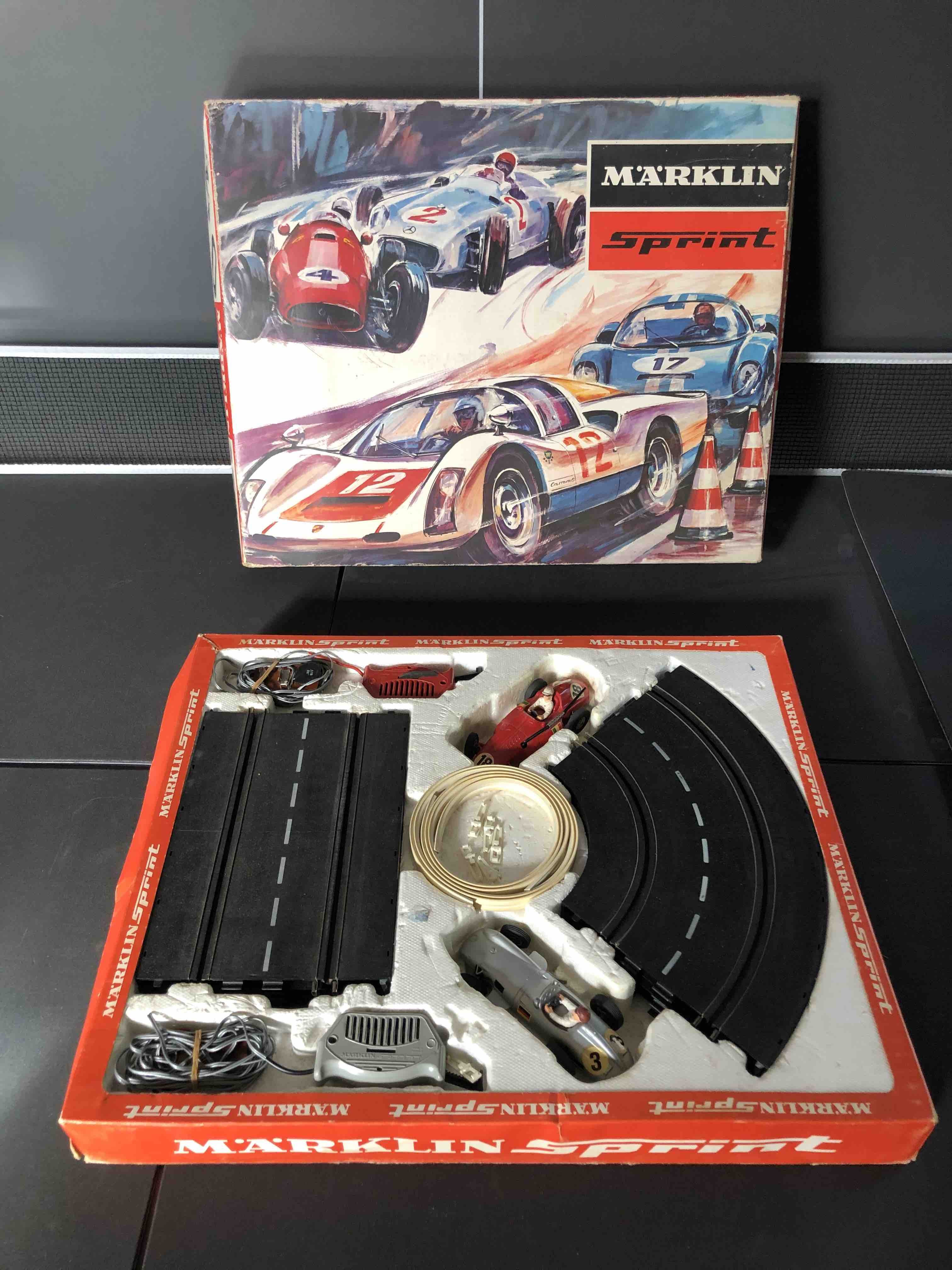 SET MARKLIN SPRINT MERCEDES MONOPOSTO & FERRARI SUPERSQUALO