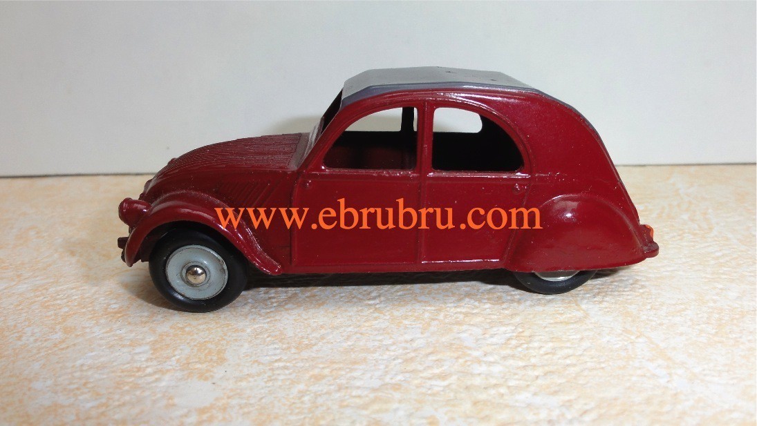 2CV BORDEAUX MODELE 1950 DINKY TOYS RÉF 535