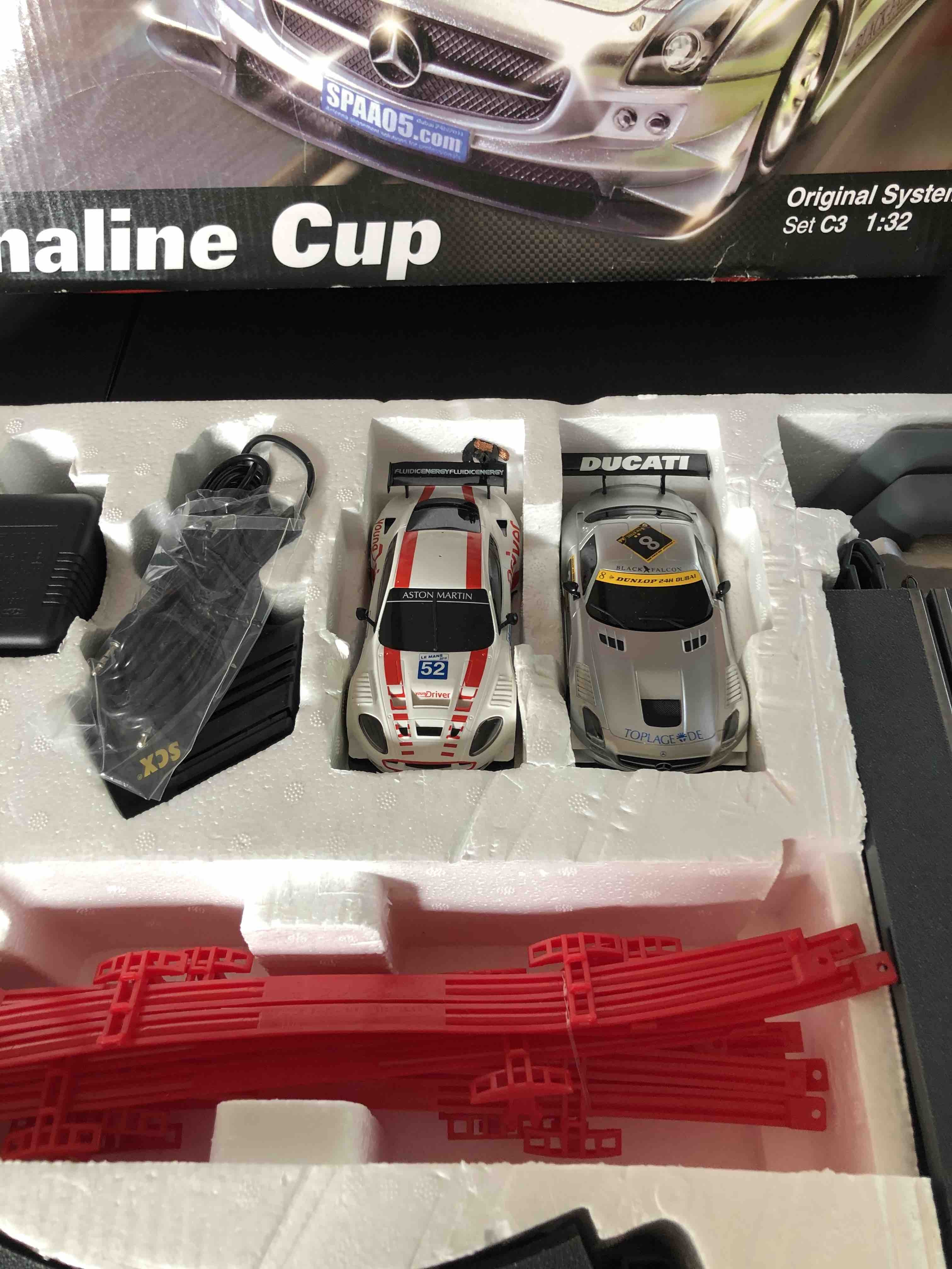 COFFRET SET SCALEXTRIC SCX ADRENALINE CUP C3