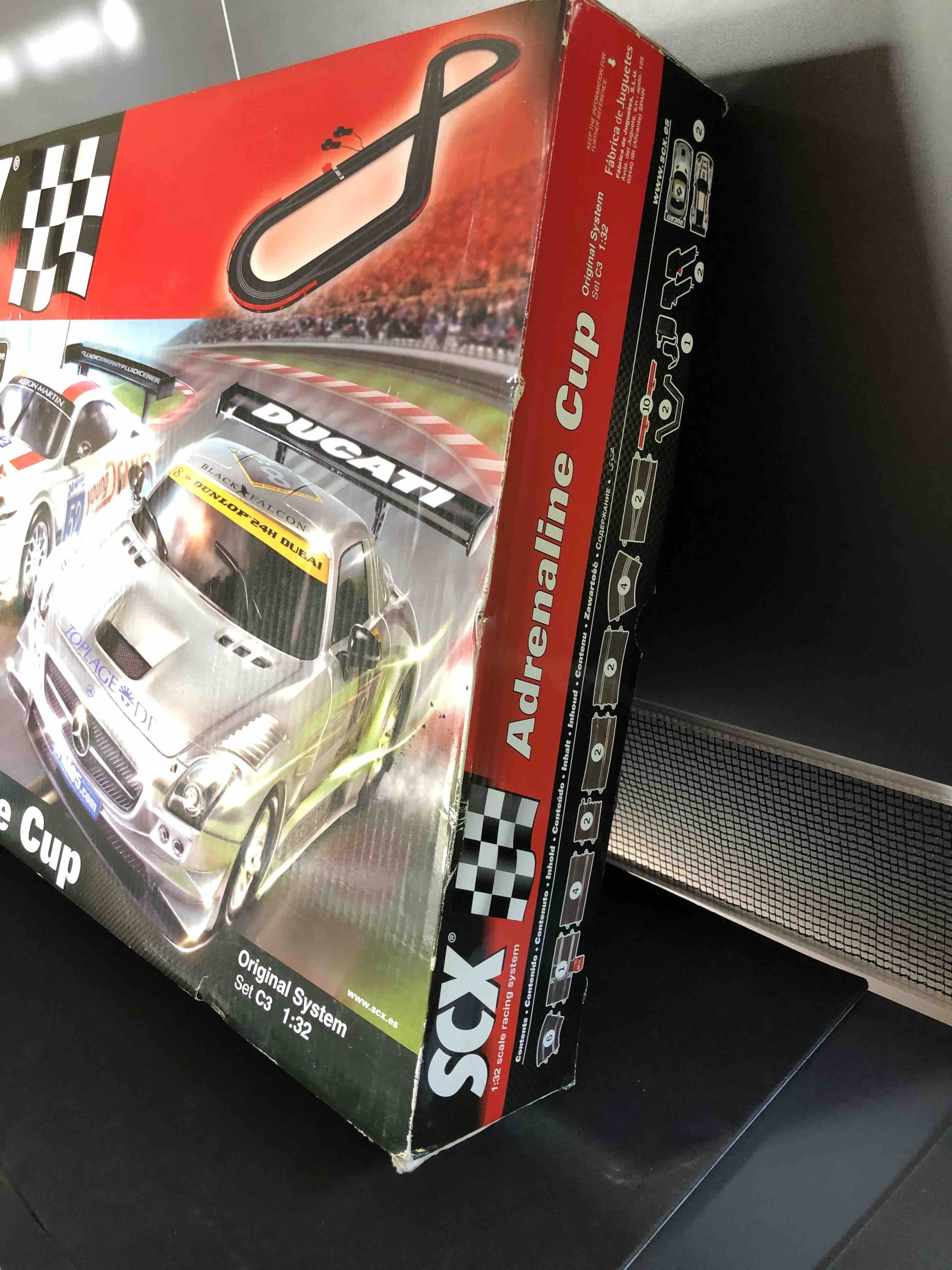 COFFRET SET SCALEXTRIC SCX ADRENALINE CUP C3