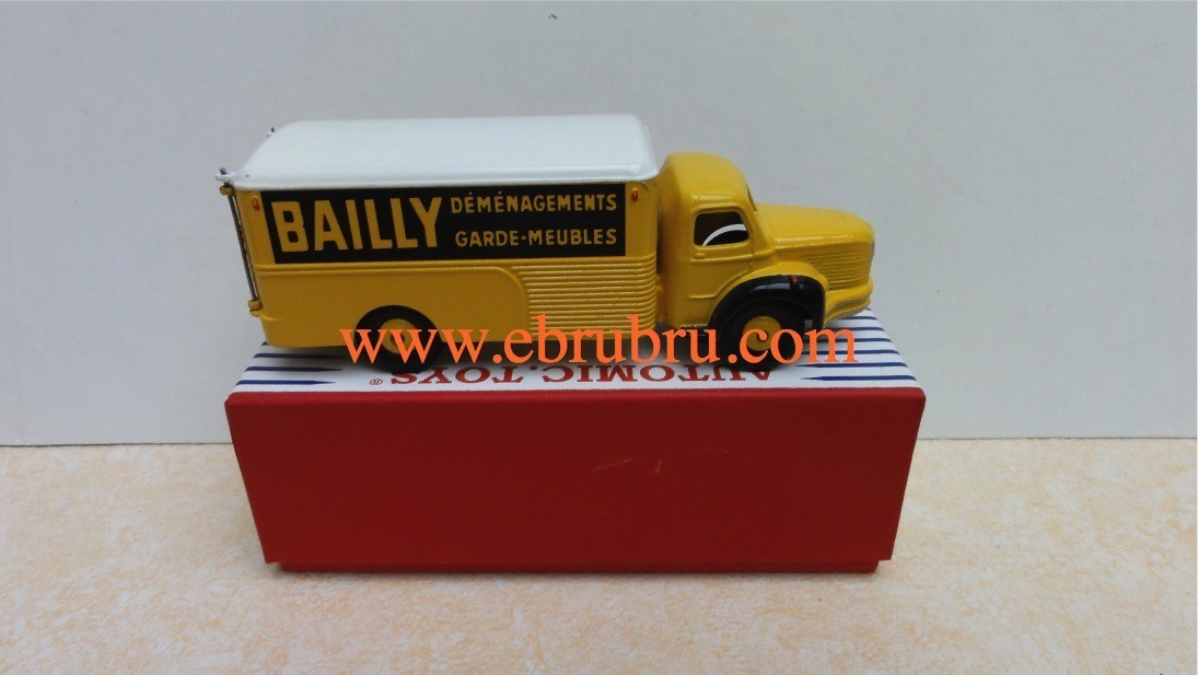 CAMION FOURGON BERLIET BAILLY DINKY AUTOMIC TOYS REF 34B