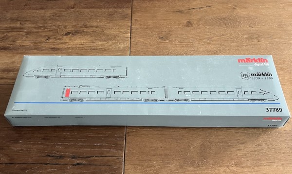 Automotrice électrique Transparente train Märklin H0 37789 