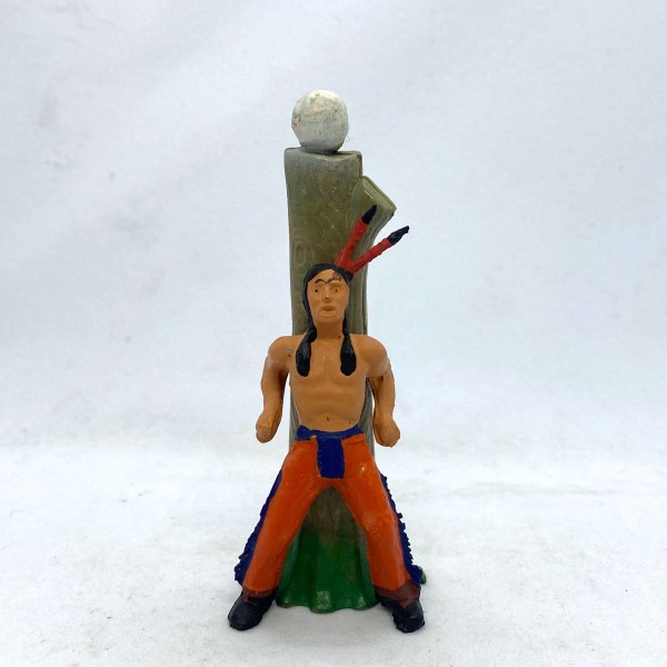 Poteau de torture avec prisonnier indien STARLUX 2831
