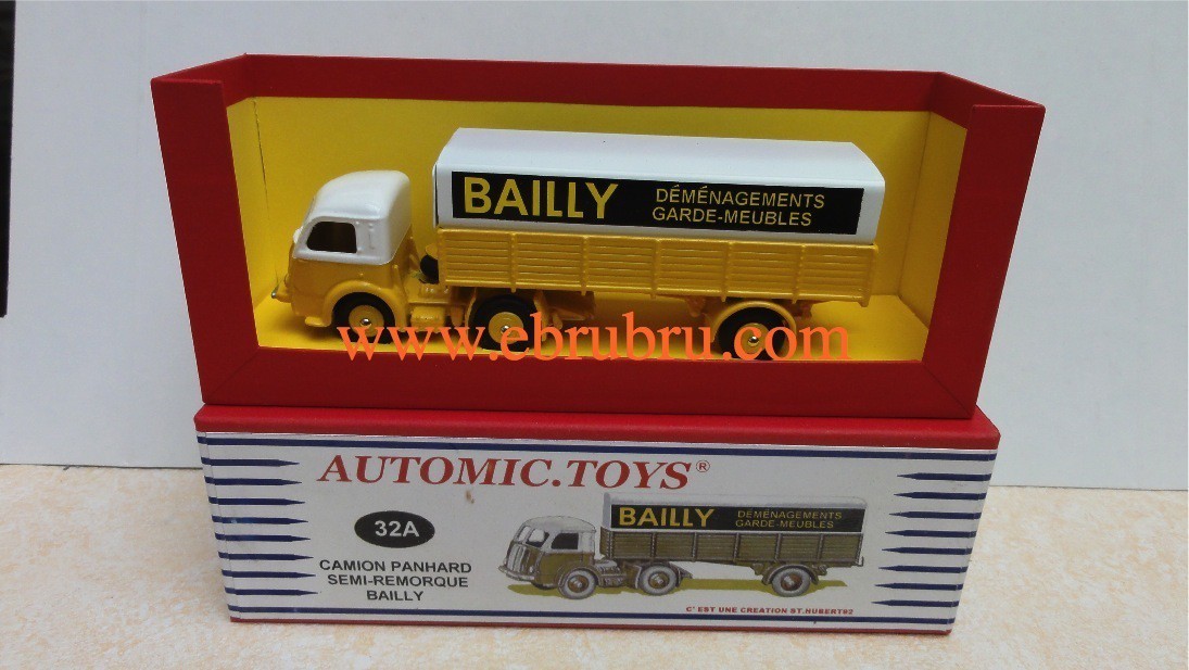 CAMION PANHARD SEMI REMORQUE BAILLY DINKY AUTOMIC TOYS REF 32A