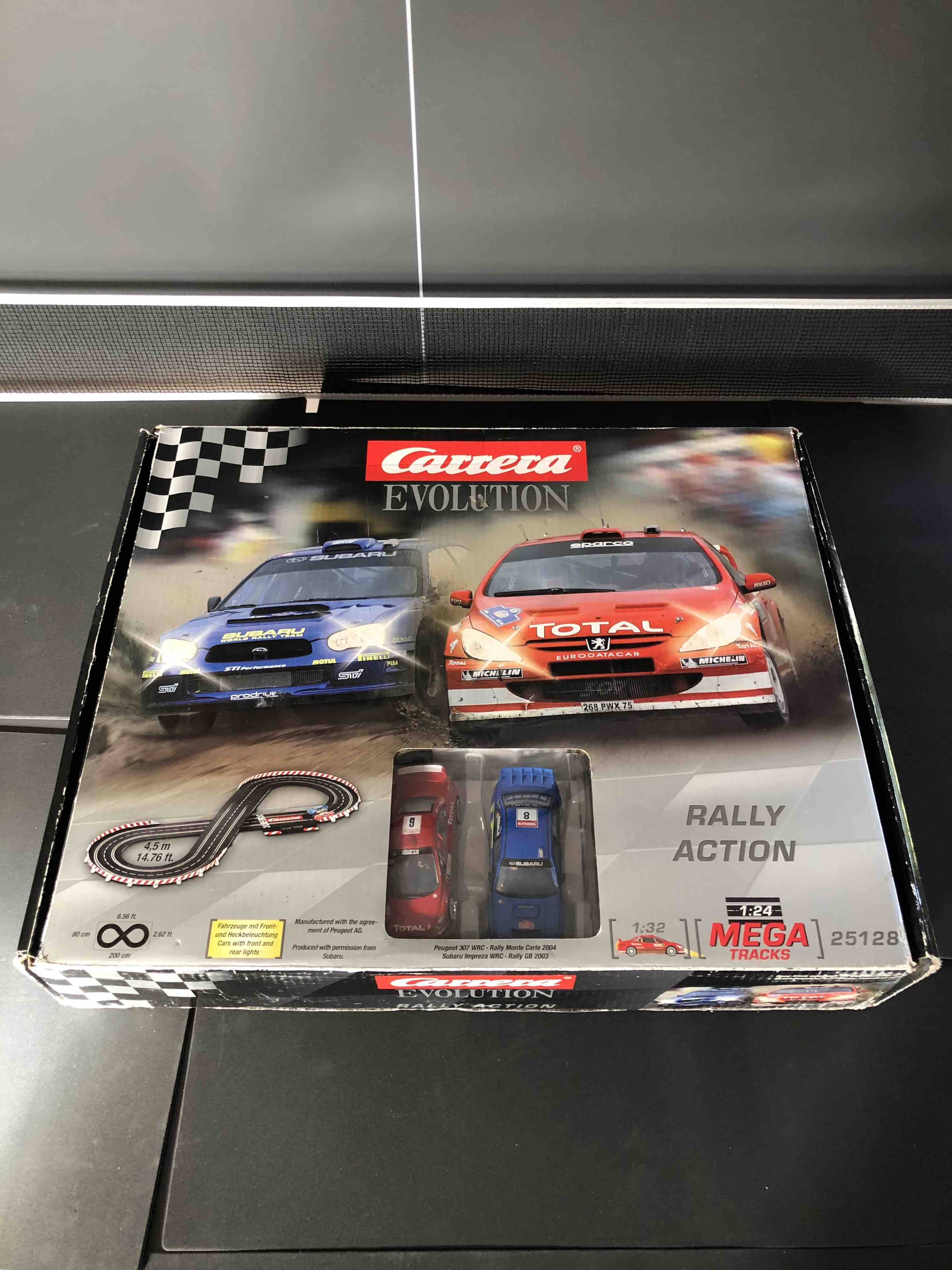 COFFRET SET CARRERA EVOLUTION RALLY ACTION 25128