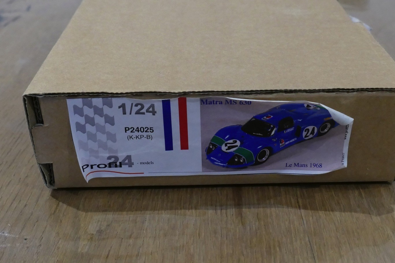 PROFIL 24 1/24 MATRA MS 630 LE MANS 1968