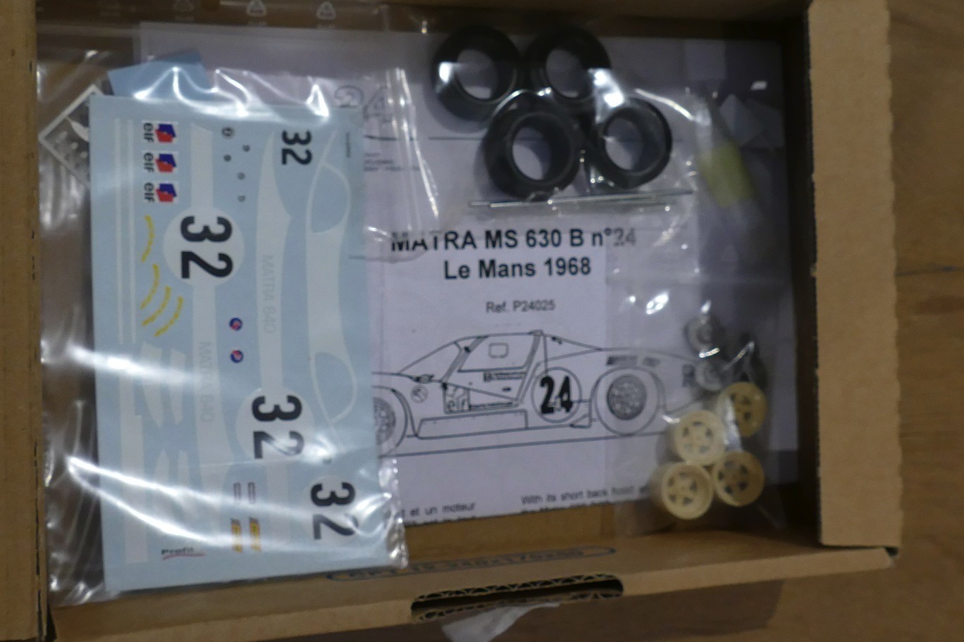 PROFIL 24 1/24 MATRA MS 630 LE MANS 1968