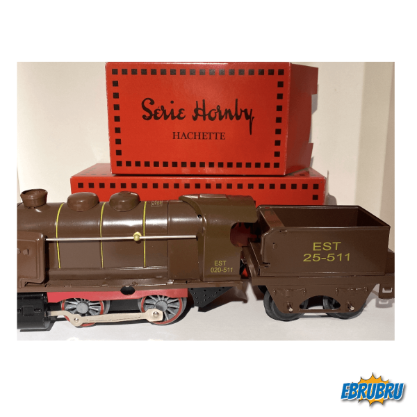 Locomotive et tender EST marron HORNBY Hachette