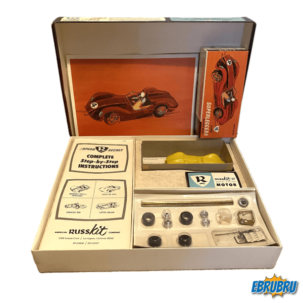 Lister Jaguar Superleggera coffret RUSSKIT 1/32