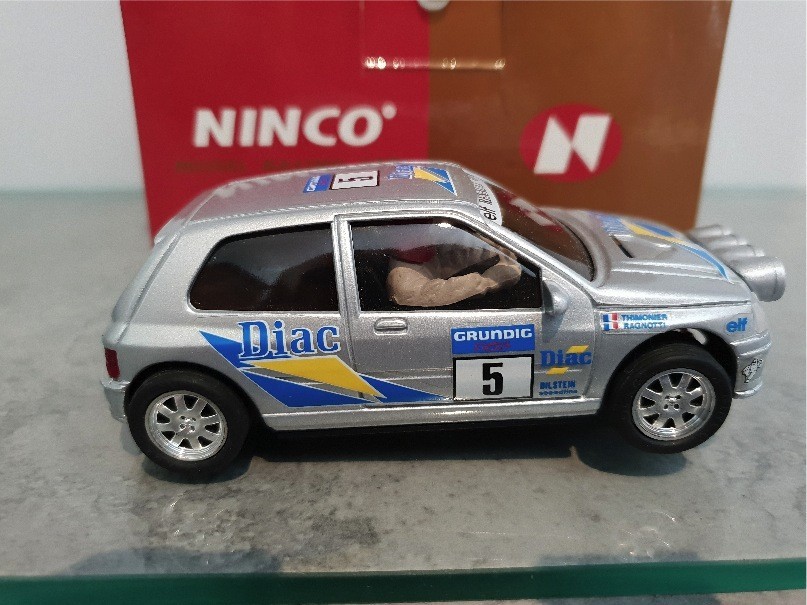 NINCO 50103 RENAULT CLIO 16V RALLY PLATA