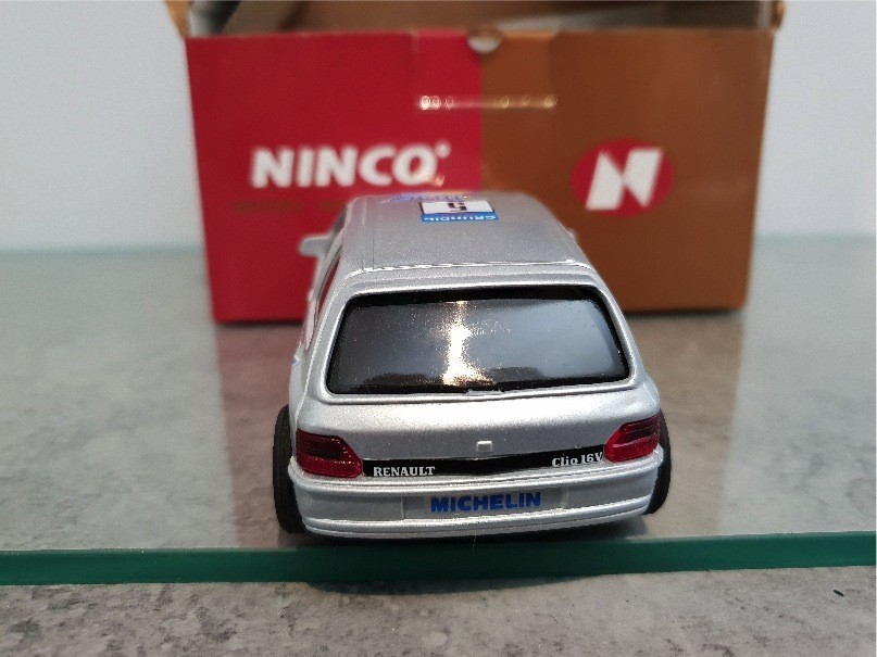 NINCO 50103 RENAULT CLIO 16V RALLY PLATA