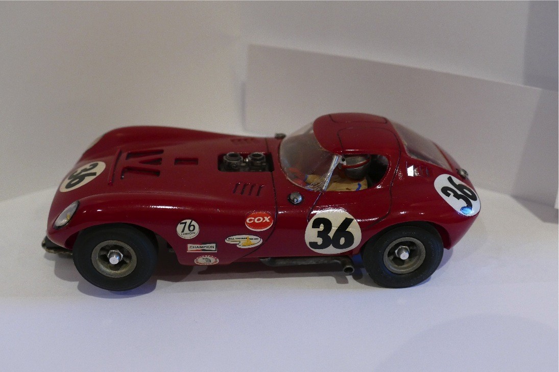 CHEETAH ROUGE COX SCALE 1/24 SLOT CAR