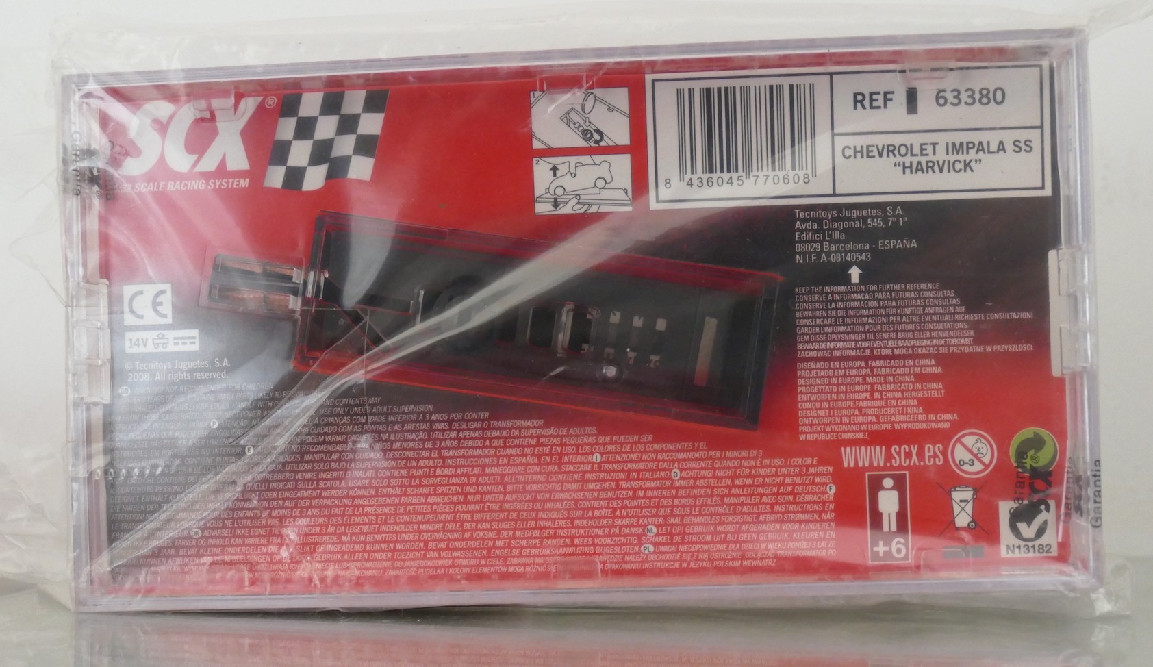 SCX Chevrolet Impala SS Nascar Kevin Harvick No.29 Ref:63380