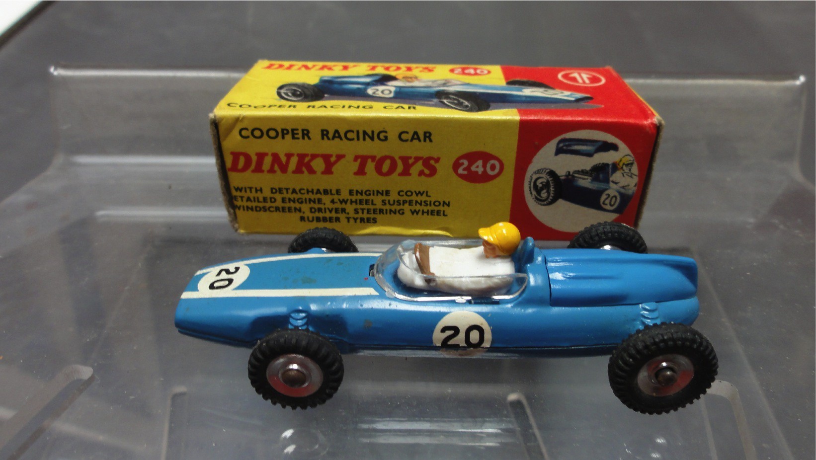 Cooper bleu Dinky Toys ref 240