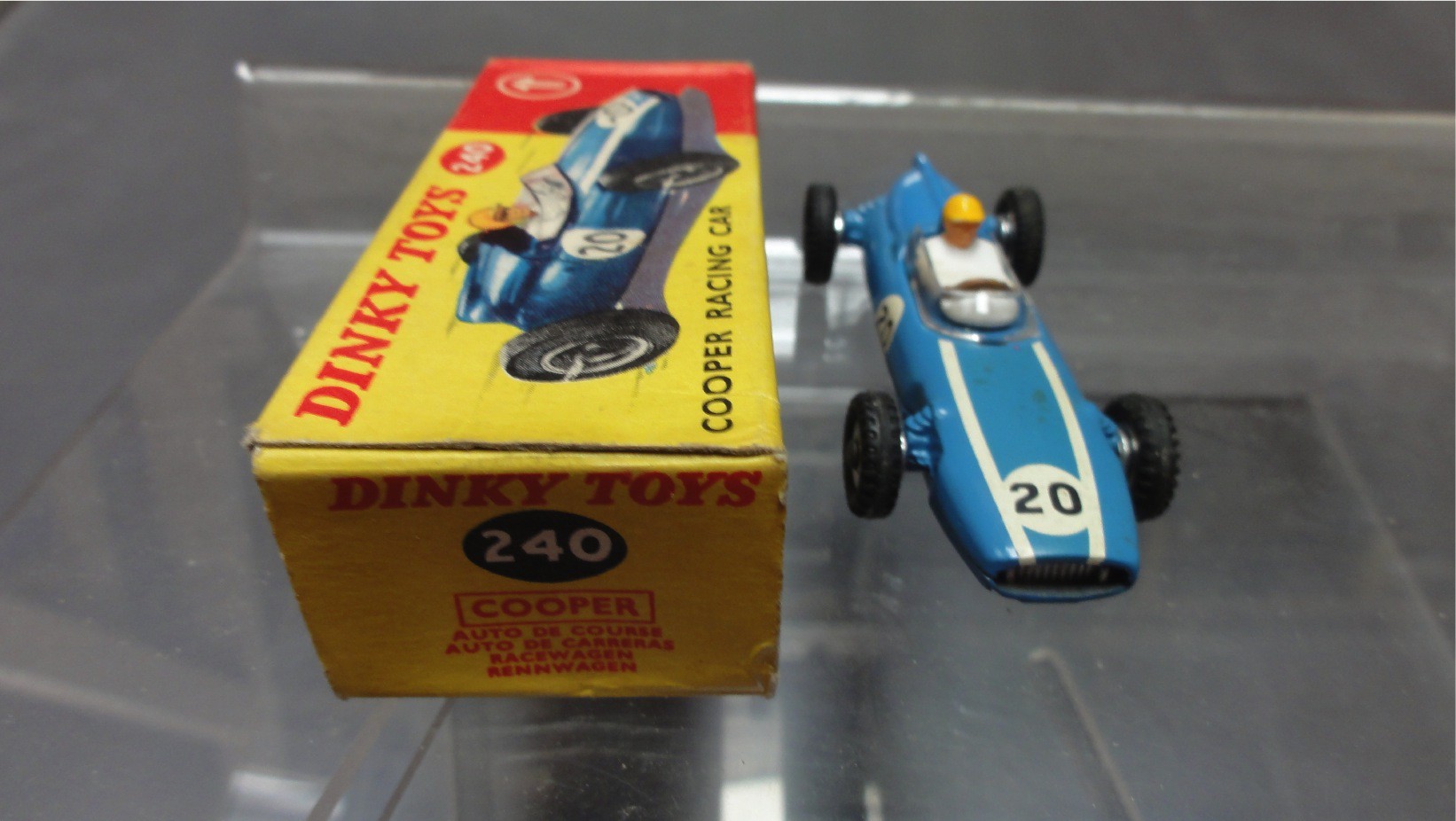 Cooper bleu Dinky Toys ref 240