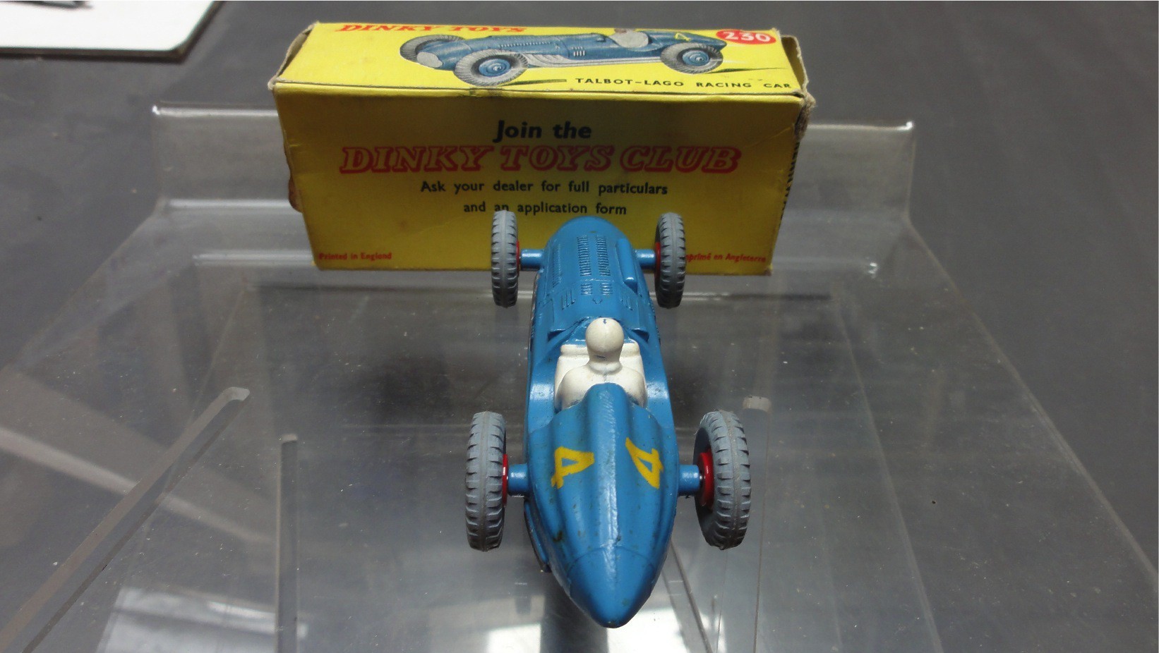 Talbot Lago bleu Dinky Toys ref 230