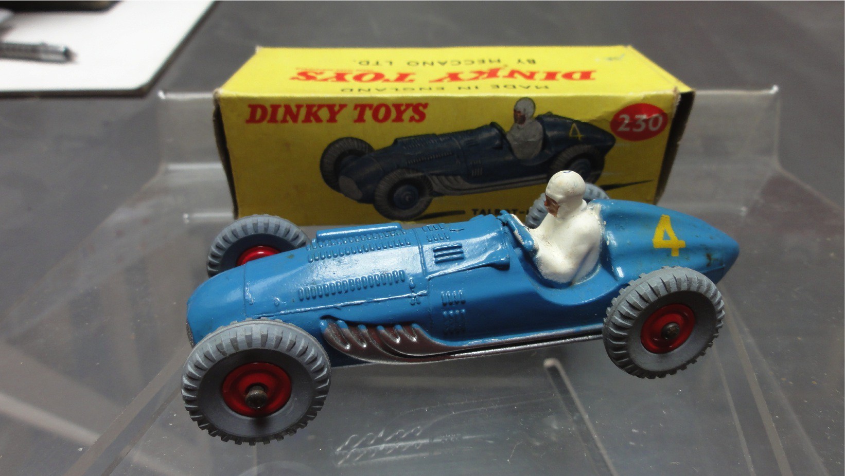 Talbot Lago bleu Dinky Toys ref 230