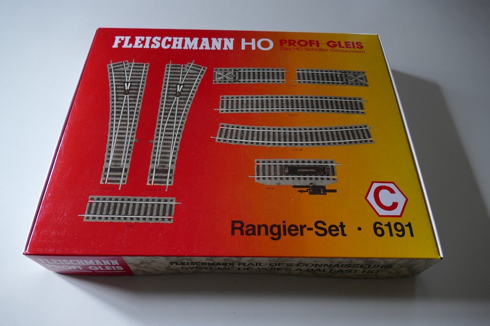 FLEISCHMANN RANGIER SET HO PROFI GLEIS 6191