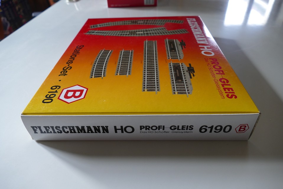 FLEISCHMANN STATION SET HO PROFI GLEIS 6190